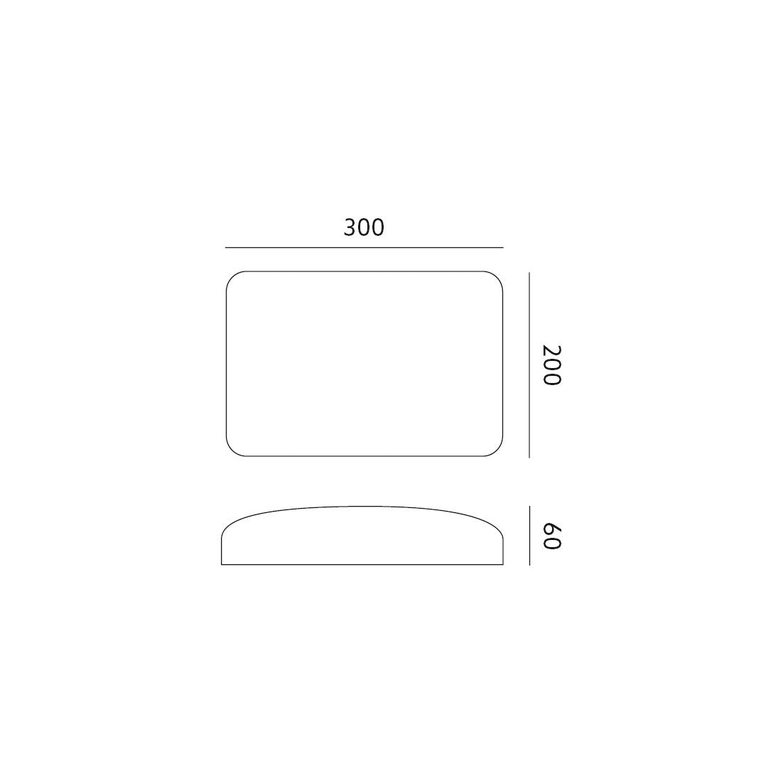 led-talonumerovalaisin-7W-4000K-IP65-mitat