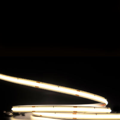 COB LED-valonauha 15W 24V valaisee tehokkaasti ja kauniisti, 5m pitkä ja IP20 suojaus.