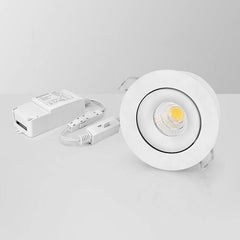 7W LED-alasvalo MD-70 NXT valkoinen, asennuskuva