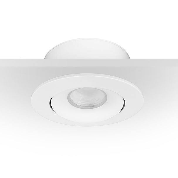 7W LED-alasvalo MD-95 valkoinen, asennuskuva