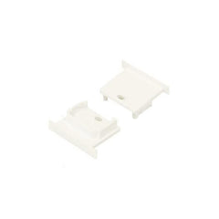 MINI-UPPO10 päätypalat 2kpl valkoiset, kestävästä muovista valmistetut LED-profiilin päätypalat.