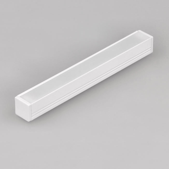 MINI10 LED-profiili 2m valkoinen alumiinilista pintakiinnitettävä LED-nauhoille.