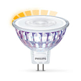 5W 2700-2200K GU5.3 LED-lamppu DIM TO WARM Philips LED Warm Glow, tekniset tiedot