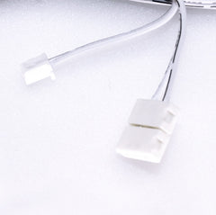 Liitin 10mm LED-nauhalle - 2m johto ja JST-pikaliitin, sopii 12-24V DC / 3A.