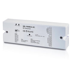 langaton LED-vastaanotin RGB RGBW CCT, RF-vastaanotin 12-36V, 5-kanavainen himmennin