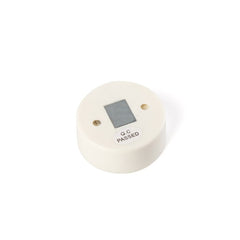 Langaton LED himmennin RF WiFi nappisäädin valkoinen, QC PASS edessä, pienikokoinen ja käytännöllinen.