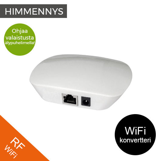 WiFi RF muunnin älypuhelimen ohjaukseen, pienikokoinen konvertteri valaistuksen hallintaanälypuhelimella.