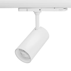 Valkoinen 30W CCT LED-kiskovalaisin Zigbee, 3-vaihekiskoon, säädettävä valoteho 2000lm.