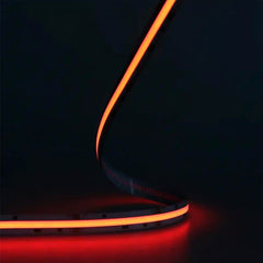 RGB LED-nauha sisäkäyttöön 15W/m, joustava ja kirkas punainen valo pimeässä ympäristössä.