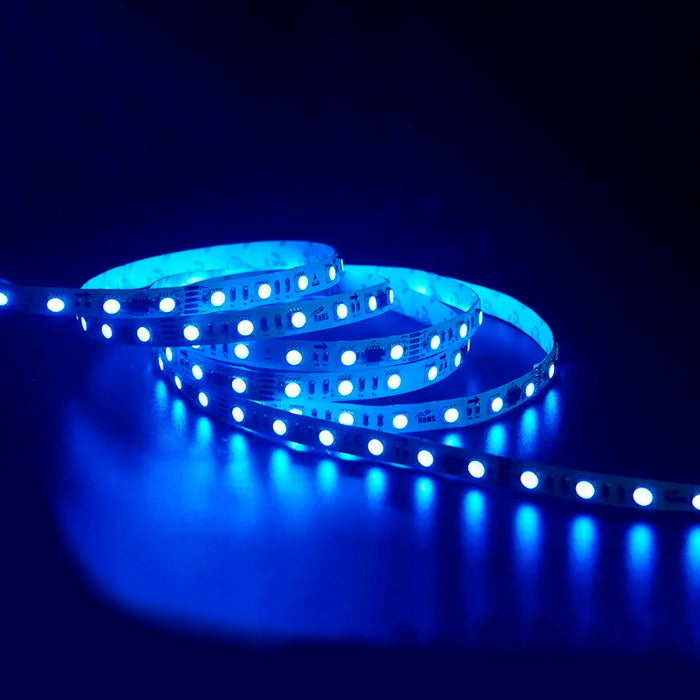 RGBW LED-nauha 3500K, sininen valotila, joustava LED-nauha, tehokas valaistus 24V, 16,8W/m, IP65 suojattu