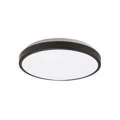 ROMERO LED-kattovalaisin, musta Ø340mm