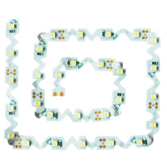 12W LED-valonauha 24V joustava S-tyyppinen 5m nauha, 1100lm/m LED-valot