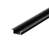 SUORA-UPPO12 LED-profiili, musta