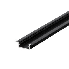 SUORA-UPPO12 LED-profiili, musta