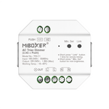 230V TRIAC LED-himmennin, MIBOXER TRI-C1: langaton himmennin 100-240V, max 1360W ulostulo.
