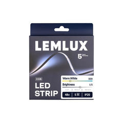 48 V COB LED-nauha 3000 K, LEMLUX