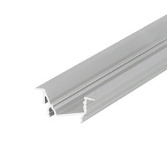 Viisto-uppo14 LED-profiili viistosti valaiseva uppoasennettava led-profiili anodisoitu